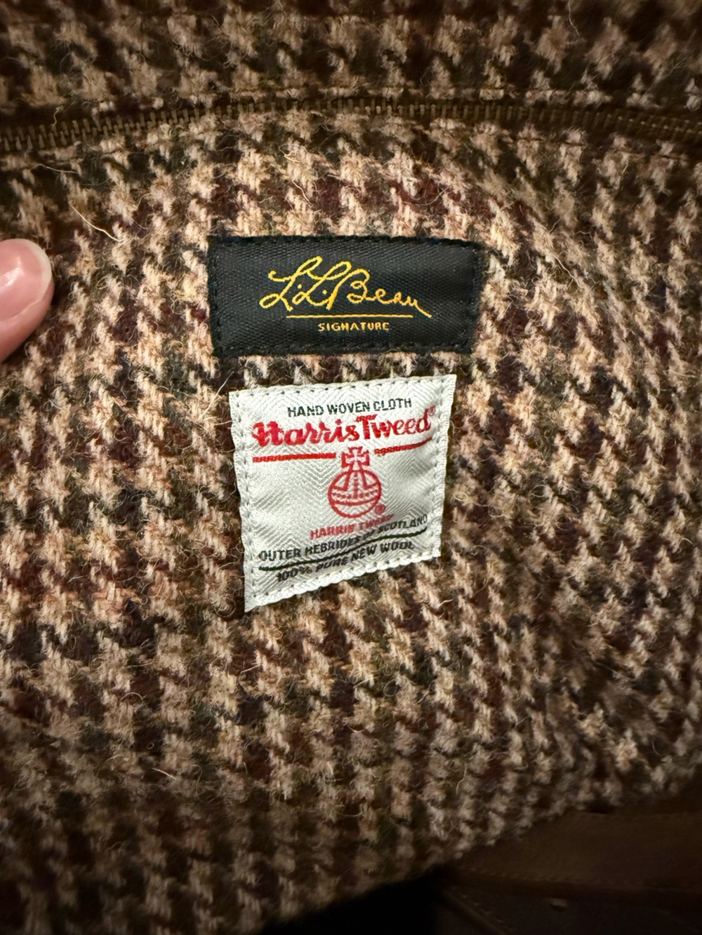 Signature Anniversary Tote, Harris Tweed - Picture 11 of 13